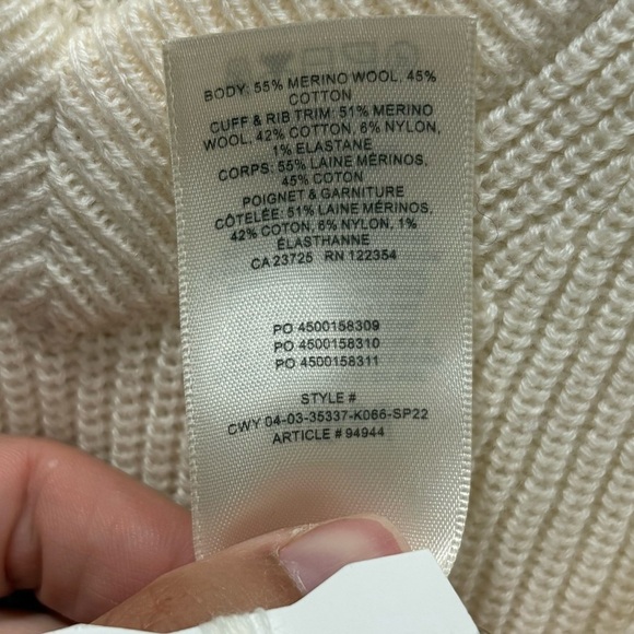 Aritzia Wilfred merino wool sweater - Picture 7 of 8